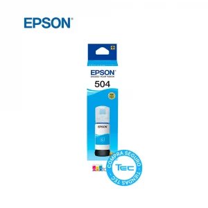 Tinta Epson T504 Impresora Color Azul | ORIGINAL 100%