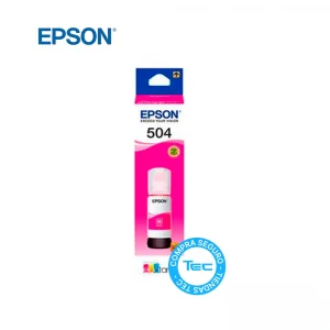 Tinta Epson T504 Impresora Color Rojo | ORIGINAL 100%