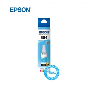 Tinta Impresora EPSON 664, Color Azul