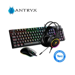 ANTRYX GC-3100 BLACK/BLUE SWITCH TECL-AUD-MOU